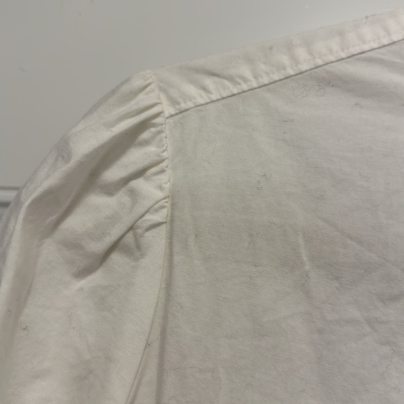 LOFT fancy white shirt - Picture 4 of 6